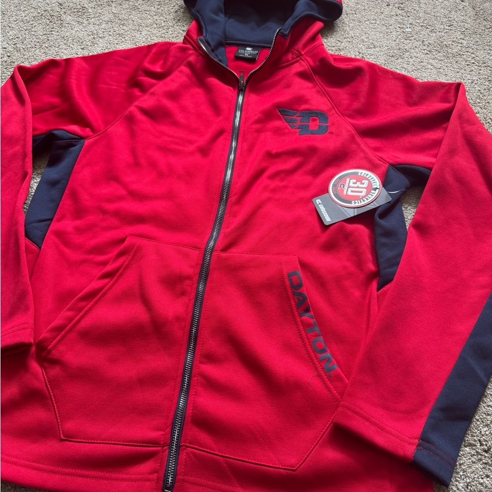 #6 (NWT) DAYTON FLYERS HOODIE FULL ZIP UP. - Picture 4 of 12